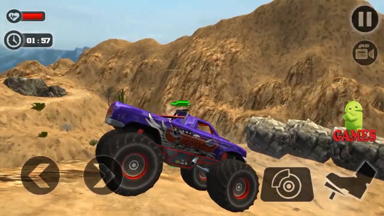 Offroad Monster Truck Derby - Android Gameplay