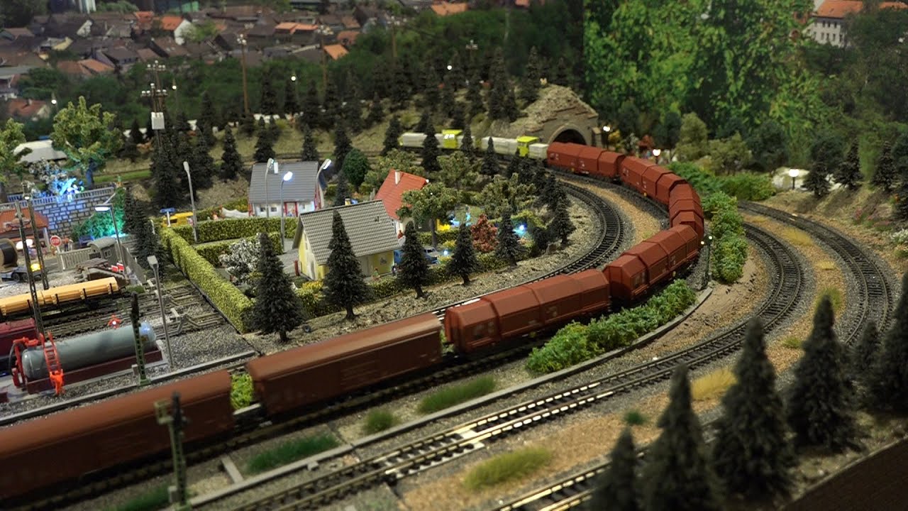 Modelleisenbahn Spur N, Fahrvideo, Grenzlast und gesicherte Durchfahrt