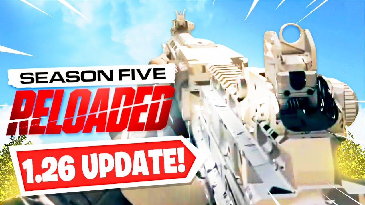Modern Warfare Season 5 Reloaded Patch Notes 1.26 Update | Downloadable Size, Sniper Nerf COD MW