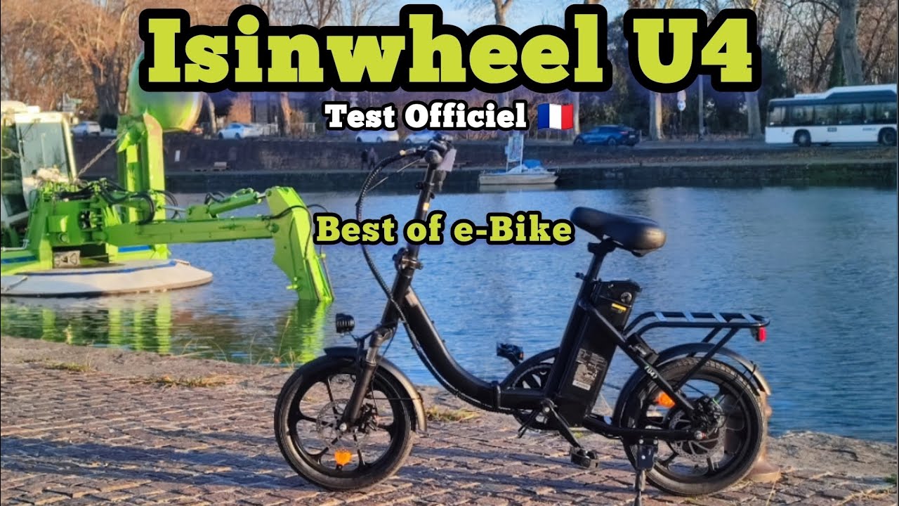 Isinwheel U4 — ультракомфортный складной электровелосипед.