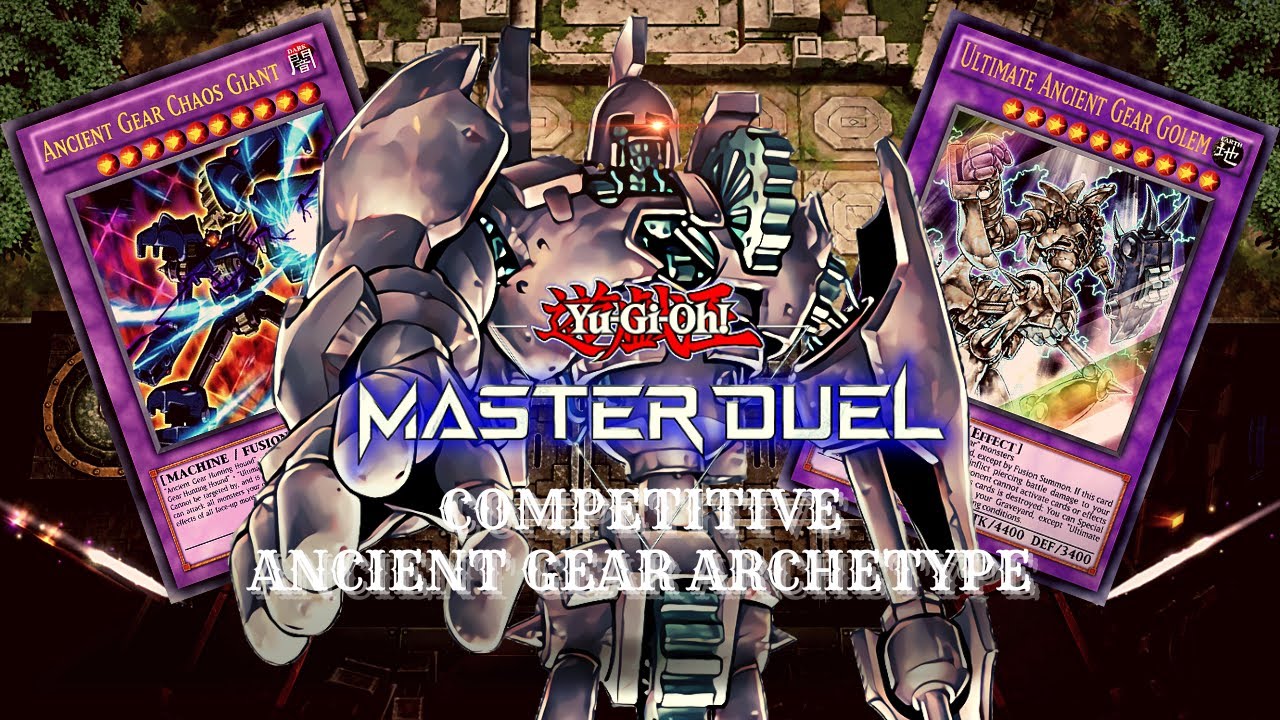 ANCIENT GEAR ARCHETYPE DECK | YU-GI-OH! MASTER DUEL