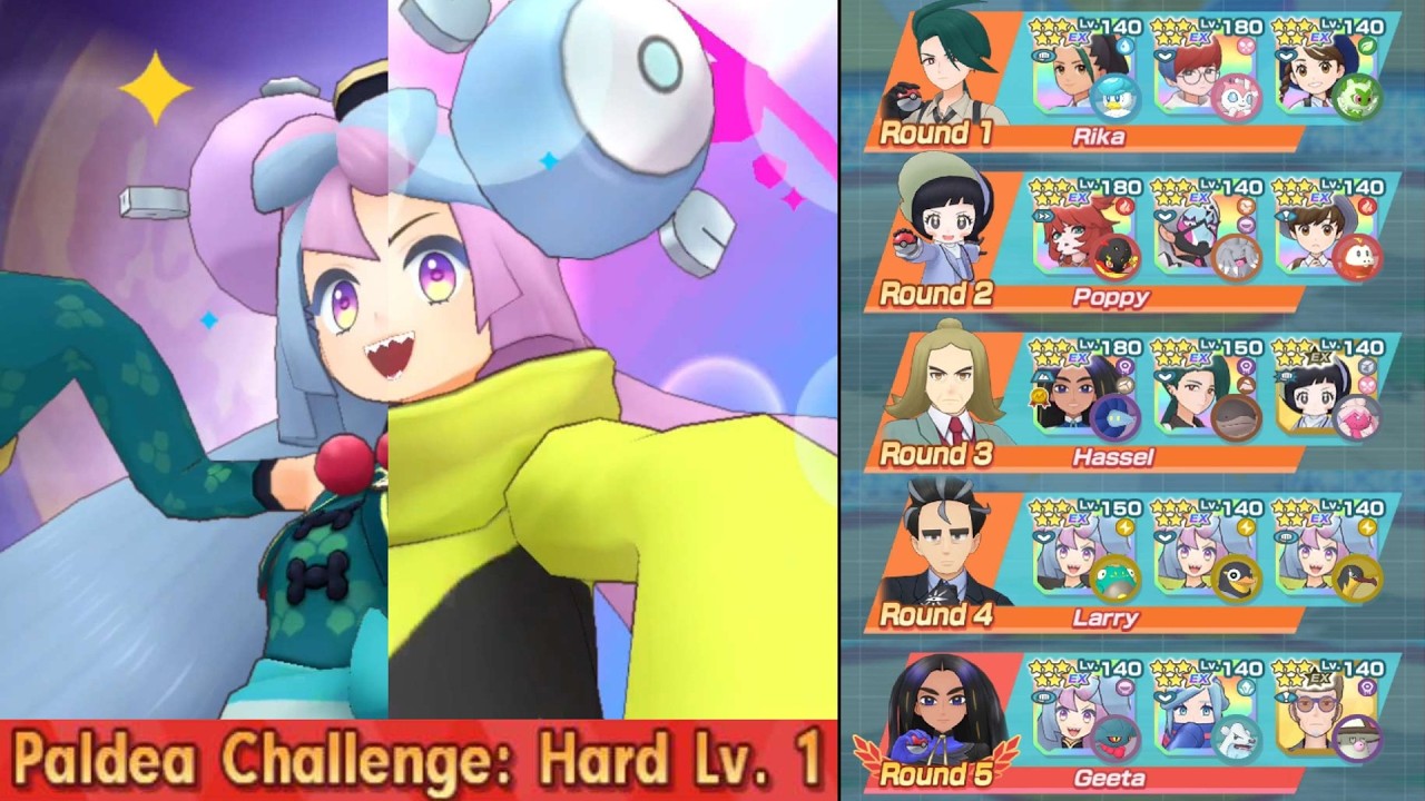 Paldea Champion Stadium (15K) with only Paldea Sync Pairs - Pokémon Masters EX