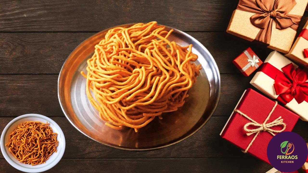 Christmas Special Khara Kaddi  | Crispy Spicy Khaara Sev Recipe | Kuswar Recipes | Karakaddi Recipe
