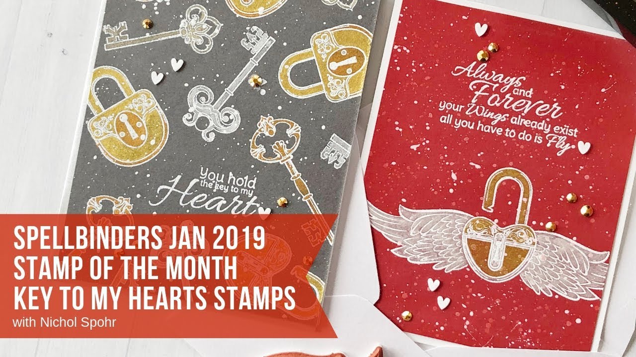 Spellbinders January 2019 | Stamp of the Month Club