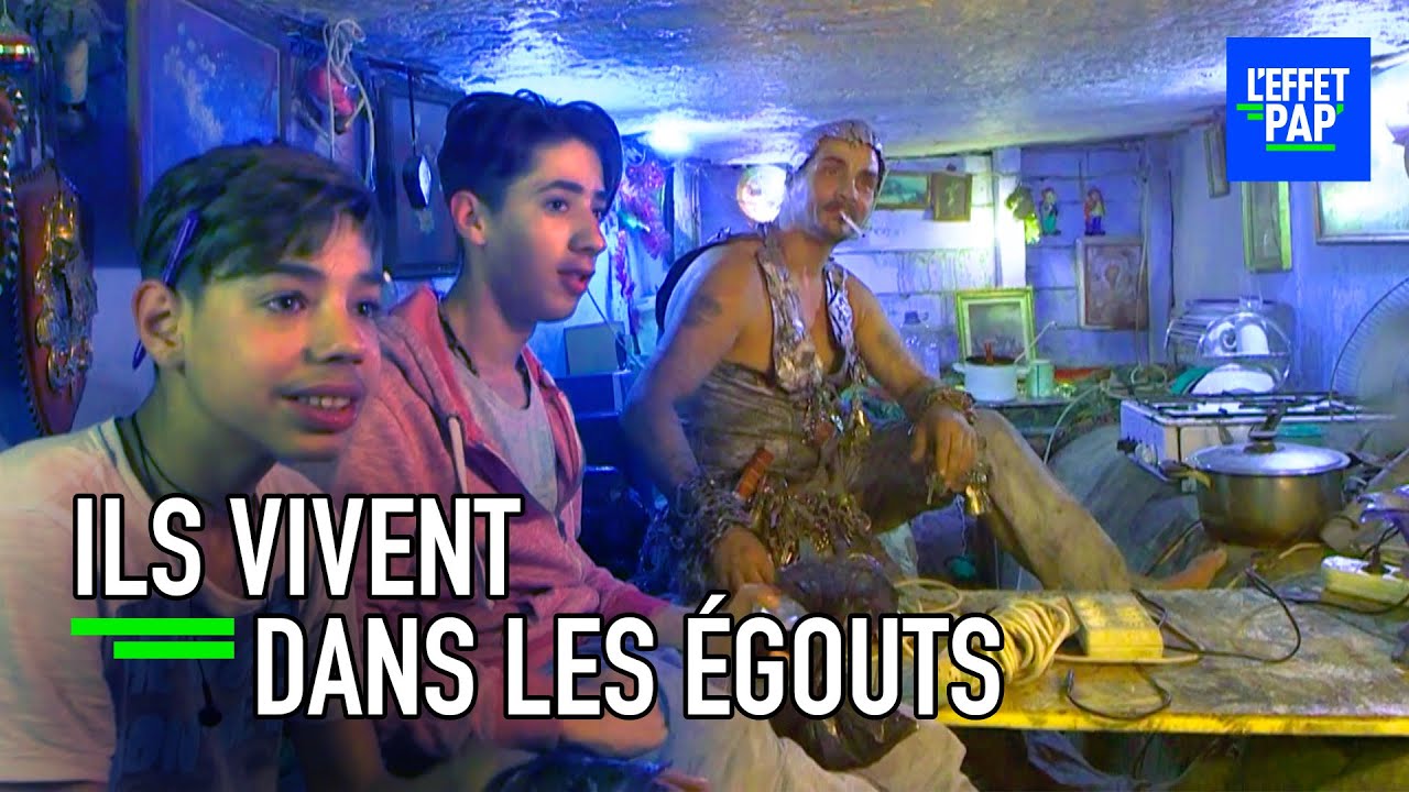 Ils vivent dans les égouts de Bucarest