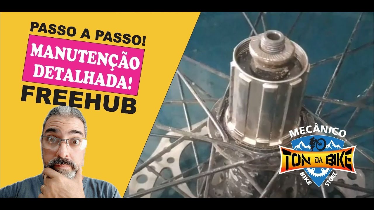 NÃO SEJA ENGANADO!  Revisão Freehub modelo Shimano.