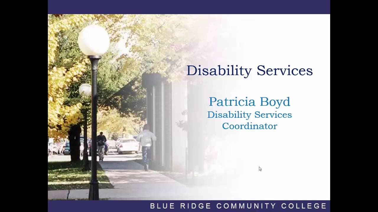 Disabilities Services
