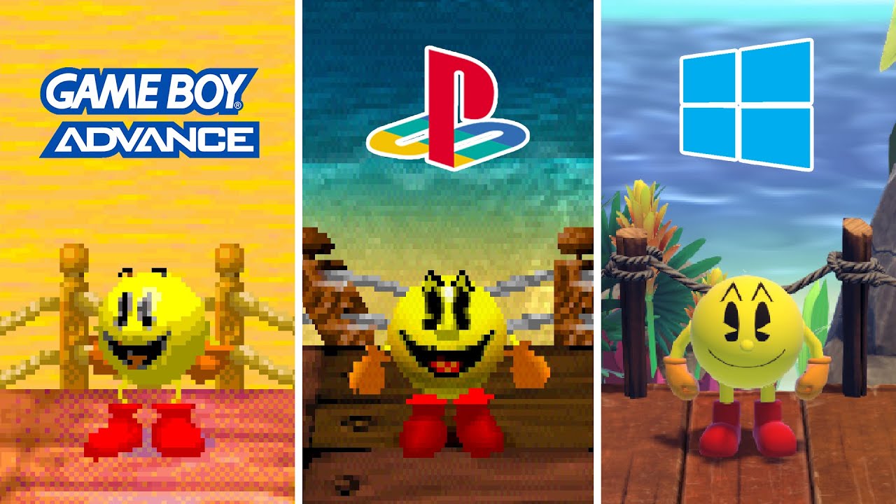 Pac-Man World 🟡 Versions Comparison