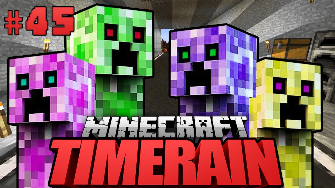 ASTRALER CREEPERBESUCH?! - Minecraft Timerain #045 [Deutsch/HD]