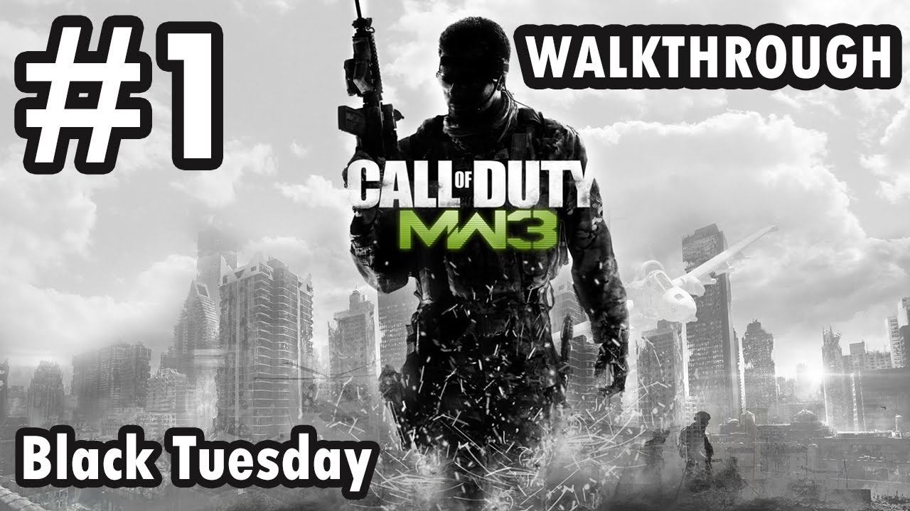 Call of Duty: Modern Warfare 3 - Mission 1 - Black Tuesday (Walkthrough)