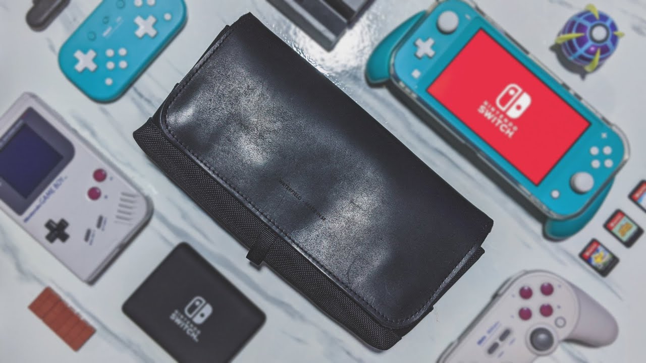 The best case for a Switch Lite with grips? | WaterField CitySlicker Review