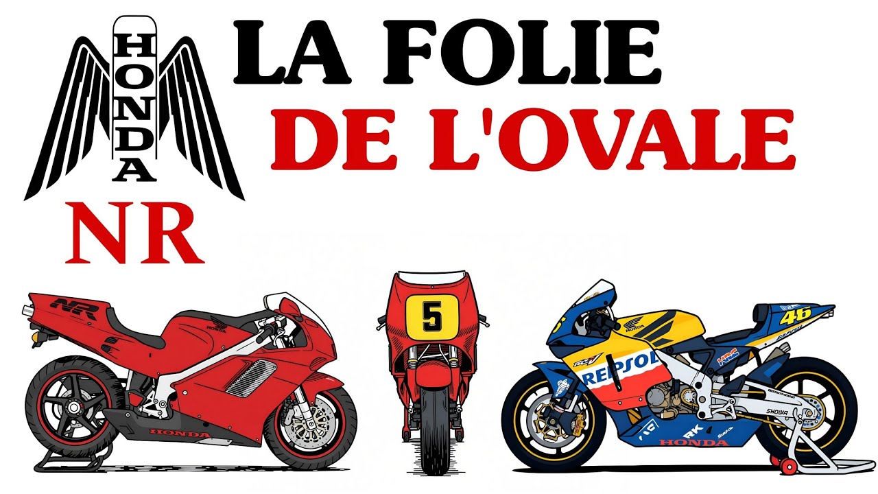 Honda NR :  L'échec qui a révolutionné la moto.