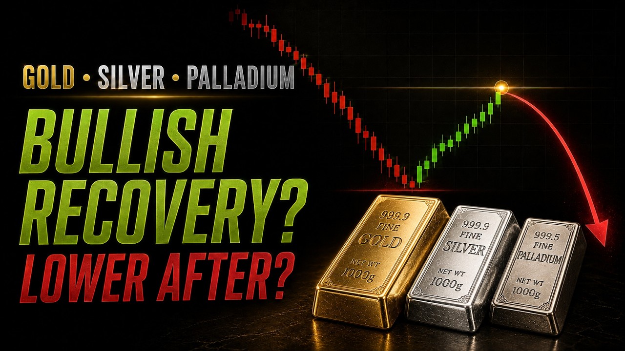 GOLD, SILVER & PALLADIUM | Daily Analysis: What to Expect Next? Targets & Key Levels