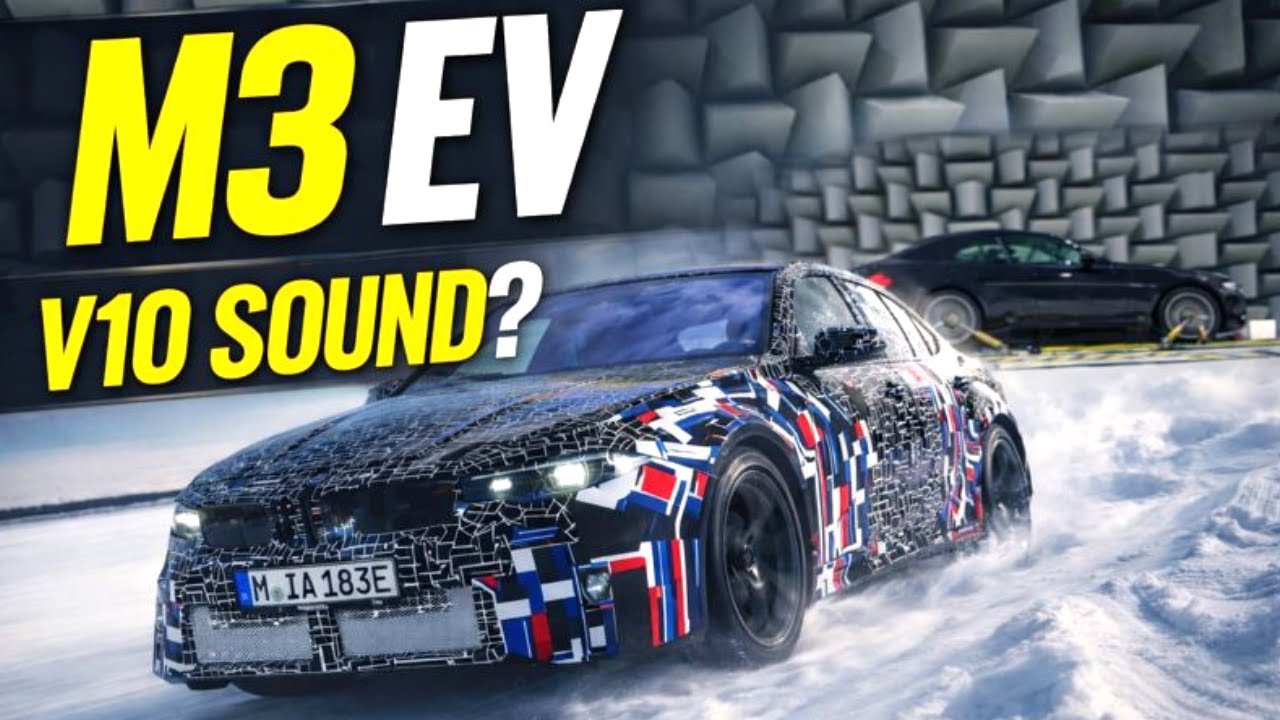 BMW подтвердила наличие культовых звуков двигателя у электромобиля M3.