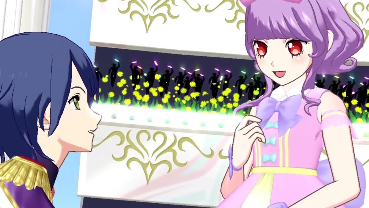 Pripara Game Play(プリパラ,アイパラ) - Just be yourself (Yoru + Violet, Maria)