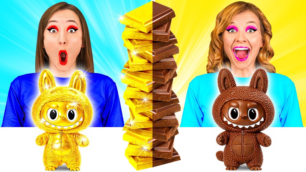 Schokolade vs Echtes Essen Challenge | Intelligente Gadgets vs Hacks KiKi Challenge