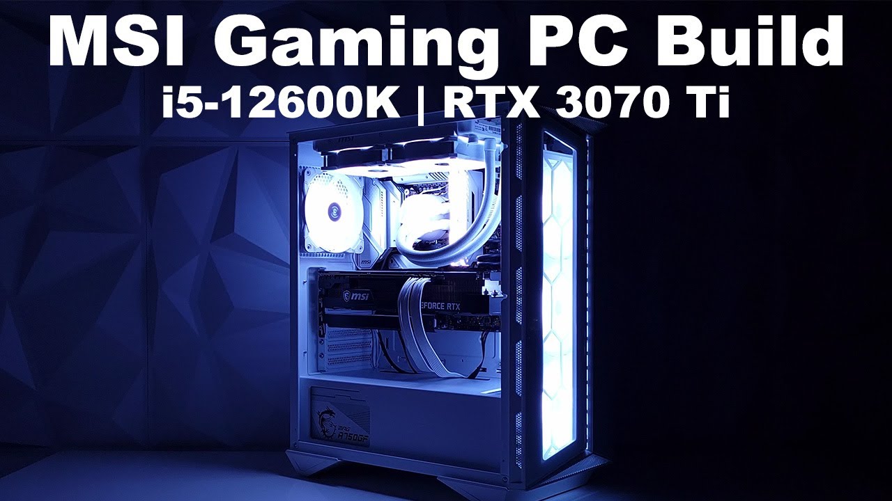 MSI Gaming PC Build | GUNGNIR 110R WHITE | CORELIQUID 240R V2 | B660M Mortar | SPATIUM M480