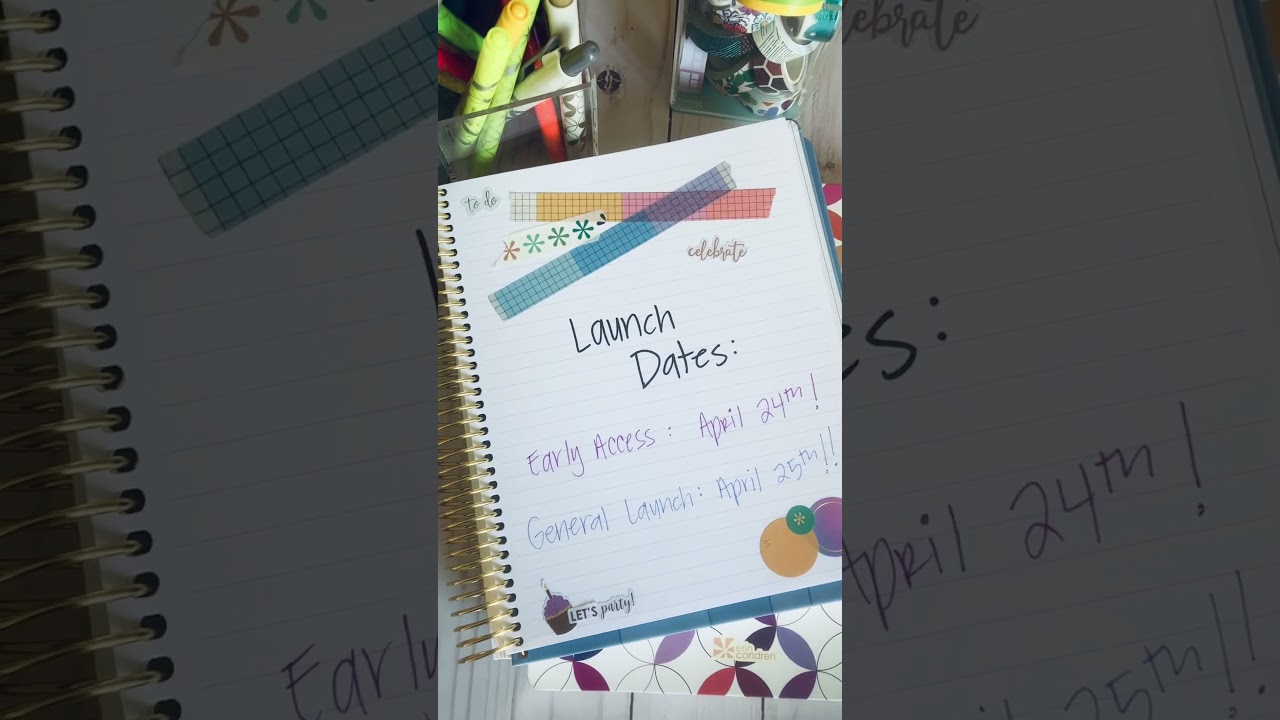 Erin Condren 2023-24 Planner Launch | #erincondren #ecsquad