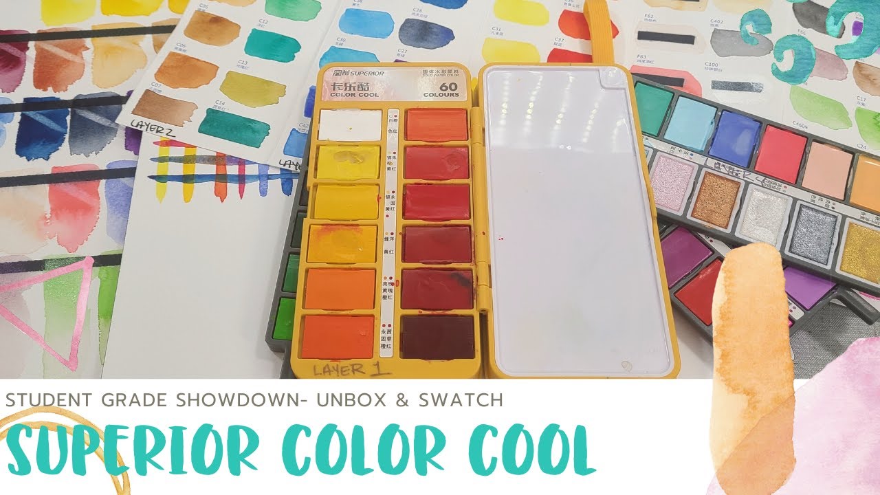 It Came From Ali-Express-Superior Color Cool Unbox & Swatch- Student Grade Showdown