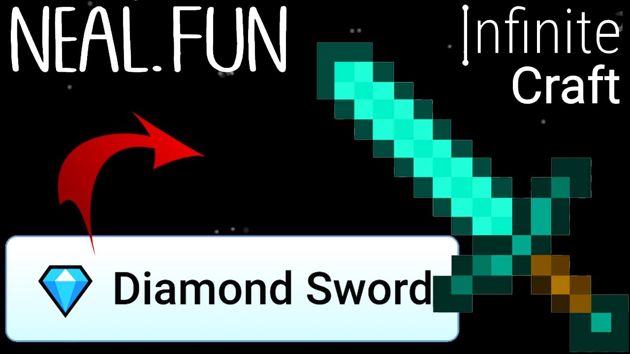 How to Make Diamond Sword in Infinite Craft | Get Diamond Sword   in Infinite Craft