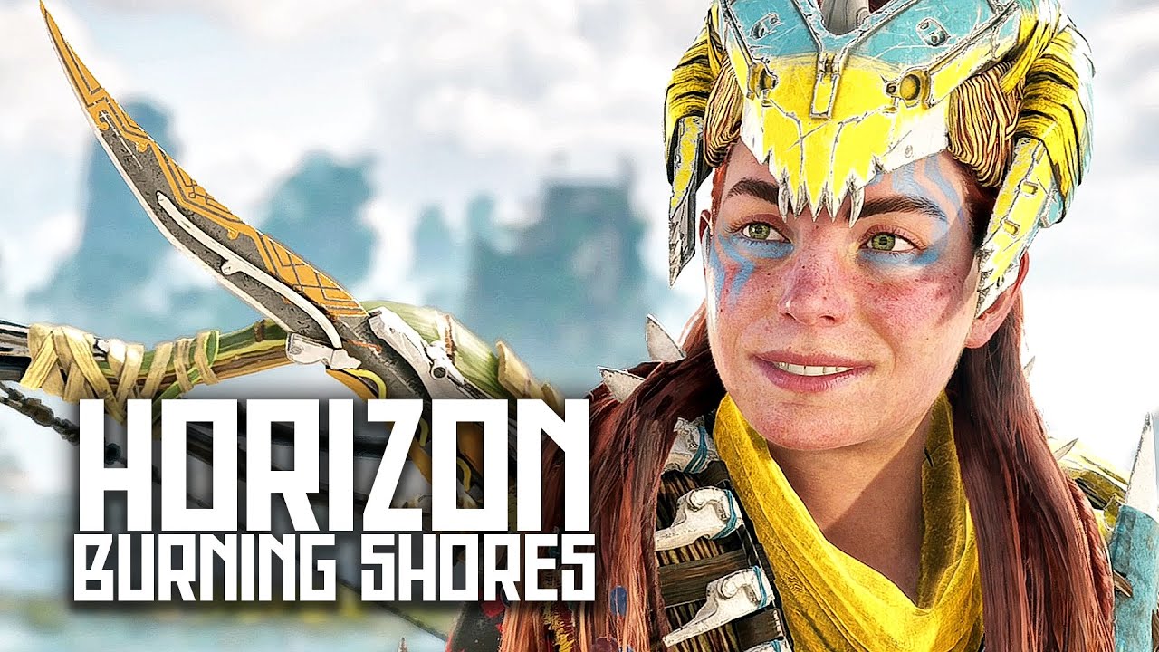 HORIZON BURNING SHORES - Início de Gameplay da DLC do Forbidden West! | Dublado em Português PT-BR