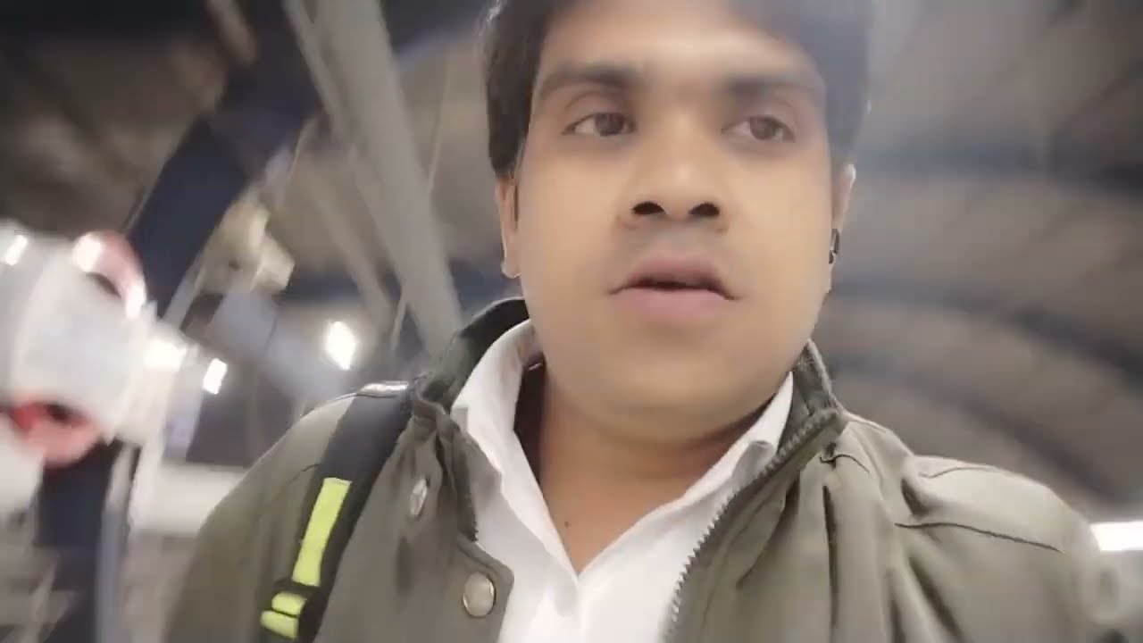 Travel Delhi Red Line /Pink line Welcome Metro station  And change blue line anand Vihar Station