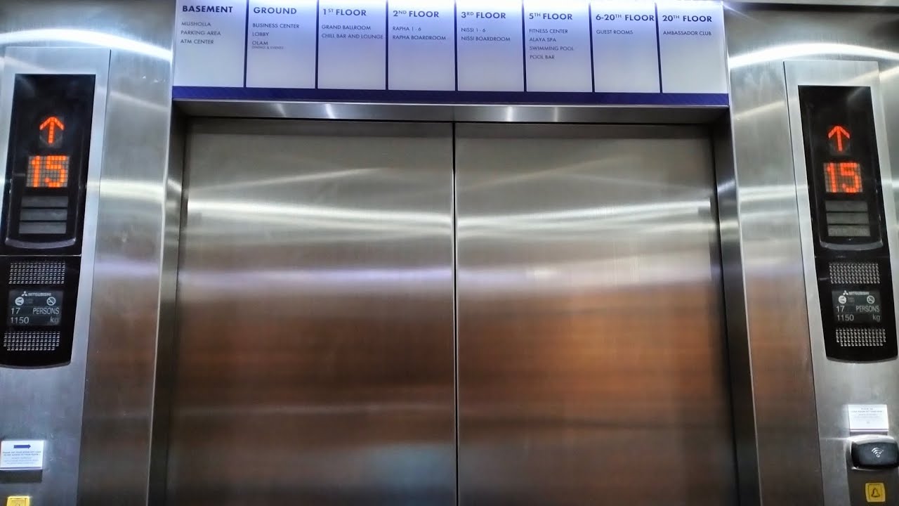 Mitsubishi Elevator at JS Luwansa Hotel Jakarta 