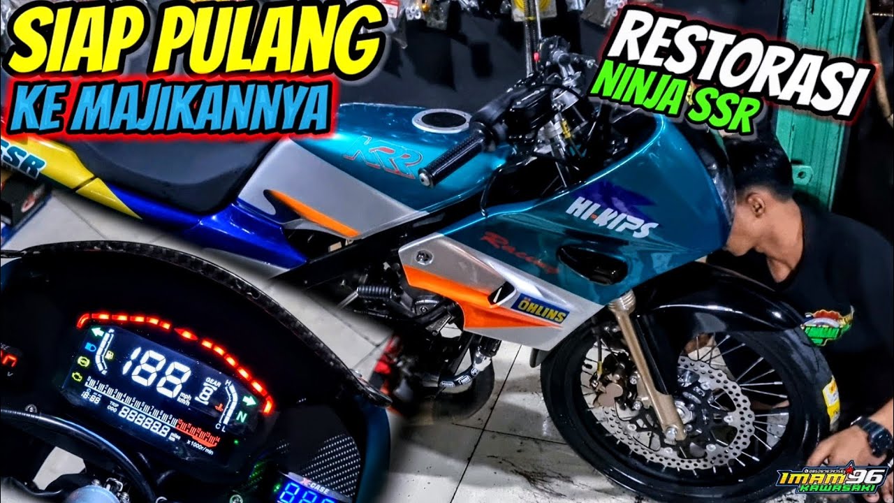 finish!! ninja SSR ganteng siap kembali ke majikannya 🚐😎