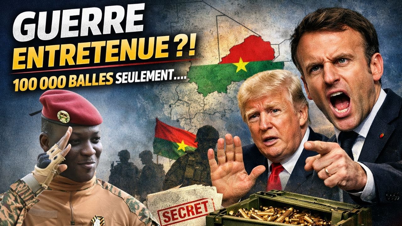 100 000 balles pour un pays entier… Ibrahim Traoré dévoile l’échec organisé par l’Occident