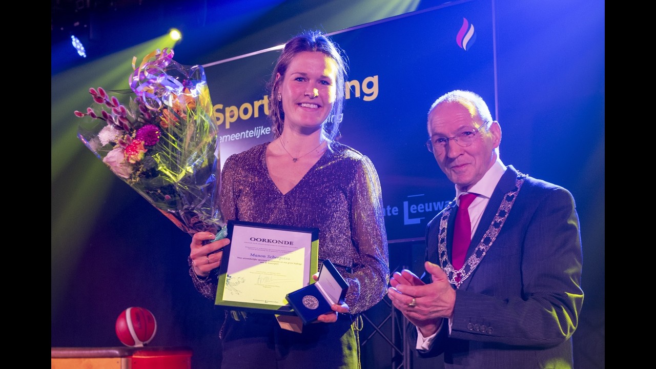 Gemeentelijke Sport penning voor Manon Scheepstra