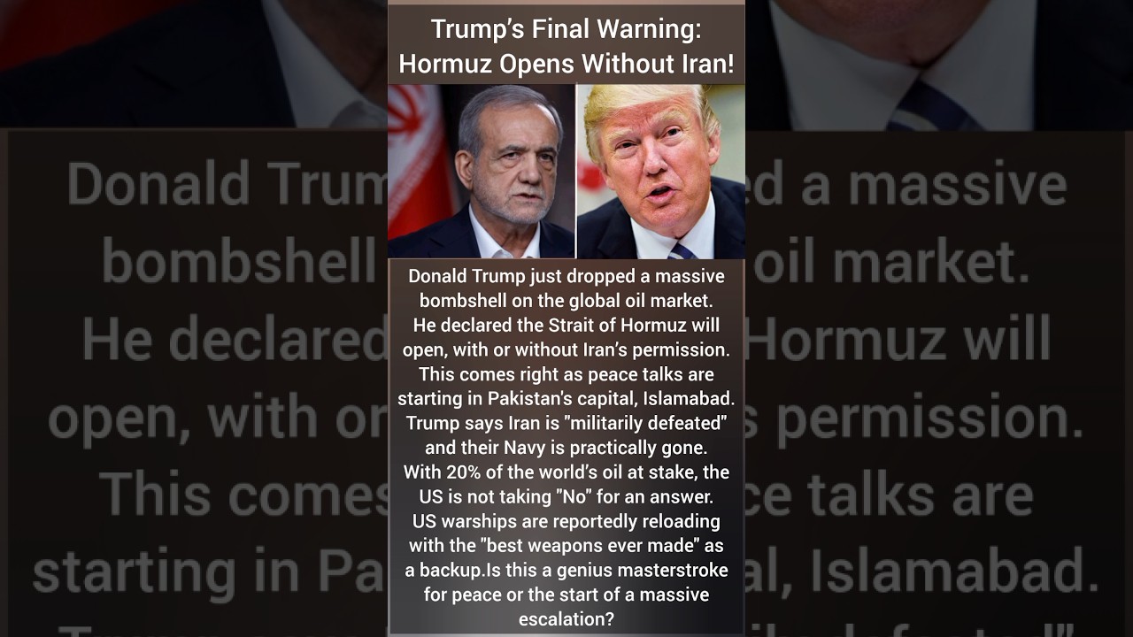 Strait of Hormuz Will Open!