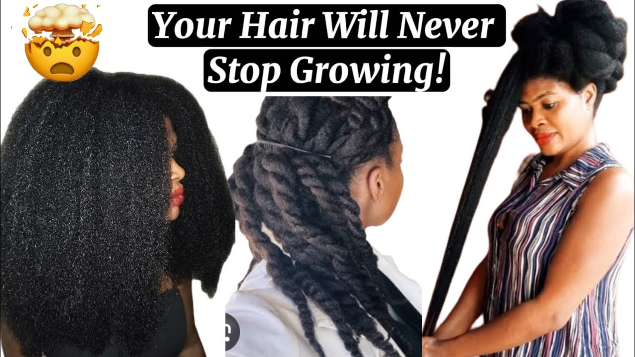 😯I Finally Learnt Their Secrets to Growing Long Natural Hair!