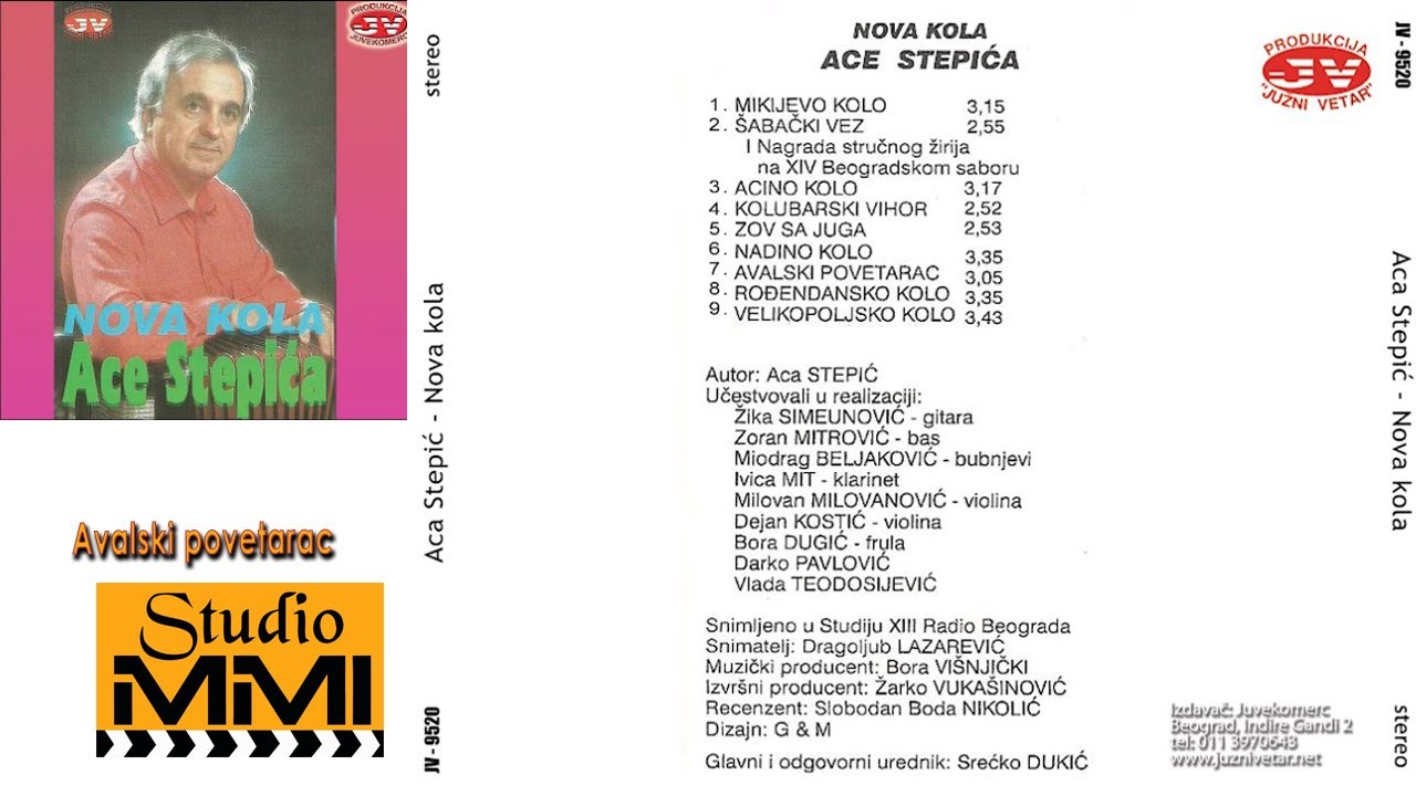 Aca Stepic - Avalski povetarac