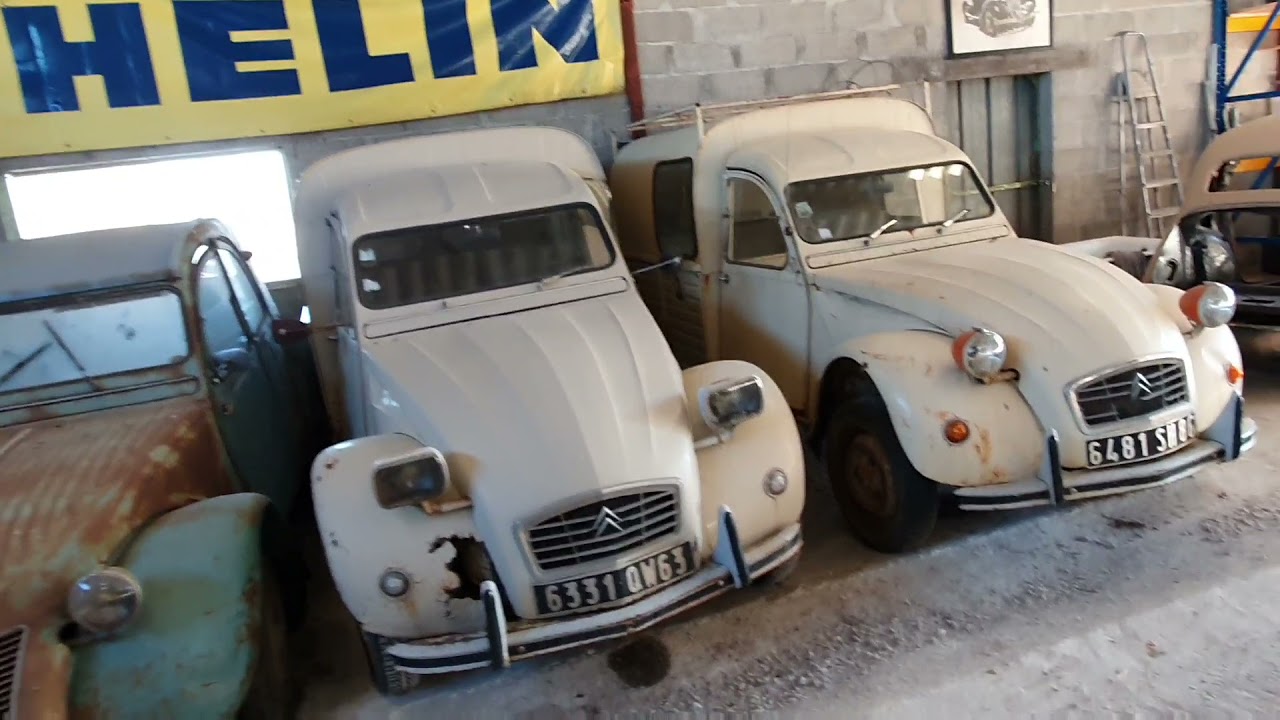 Toch nog 4 leuke 2cv gevonden in Frankrijk 😃👍
