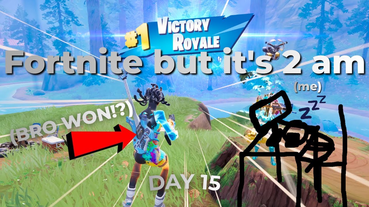 I accidentally won at 2am...