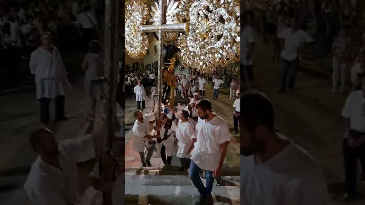 Salita della scala di San Steanin di Marco Noceti con il crocifisso di Chiesanuova (03-08-22)