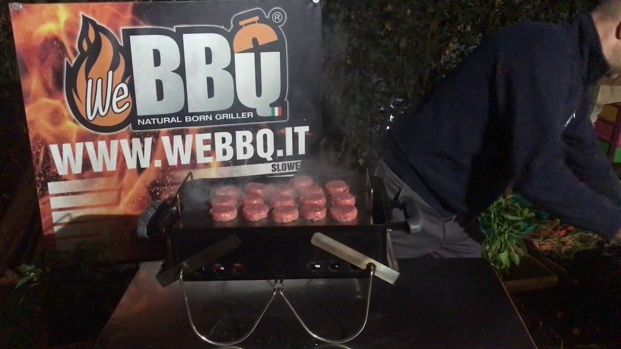 WeBBQ - Fry Top R - Mini Burgher