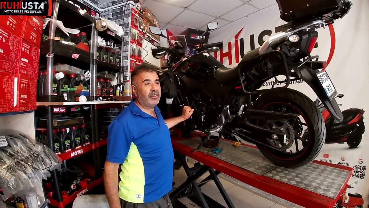 SUZUKI V-STROM 250/YAĞ DEĞİŞİMİ KISA TANIYALIM