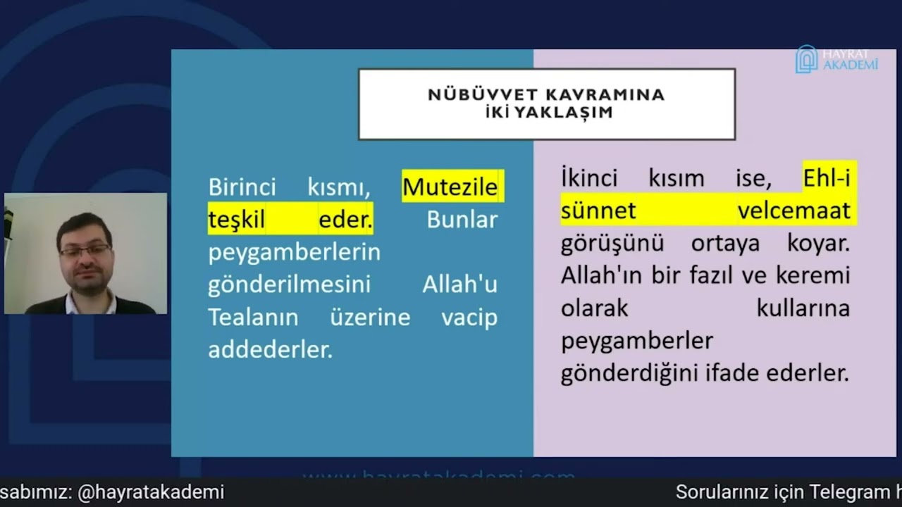 Tarihi ve Fikri Açıdan Kavram Okumaları 5.Ders - Hayrat Akademi