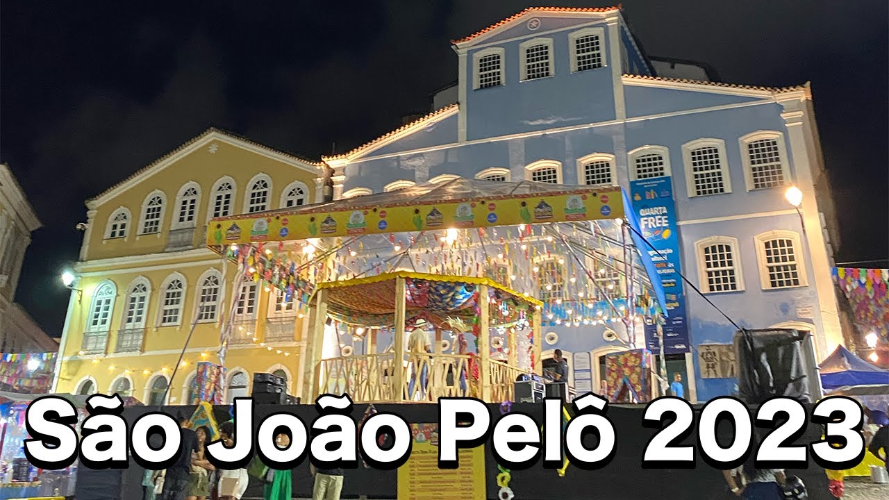 SÃO JOÃO NO PELÔ 2023 - Como está a estrutura do Pelourinho
