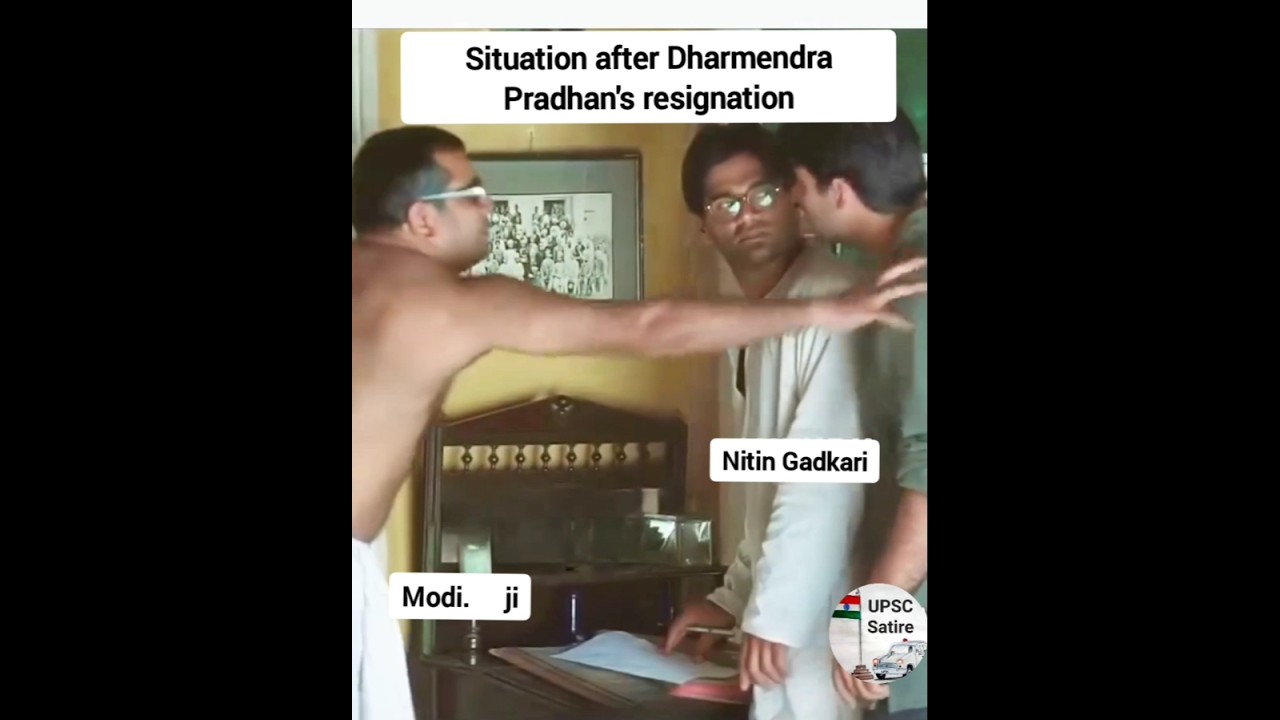 Dharmendra Pradhan resignation Nitin Gadkari Ethanol Minister CJP GenZ protest Education Modi Memes