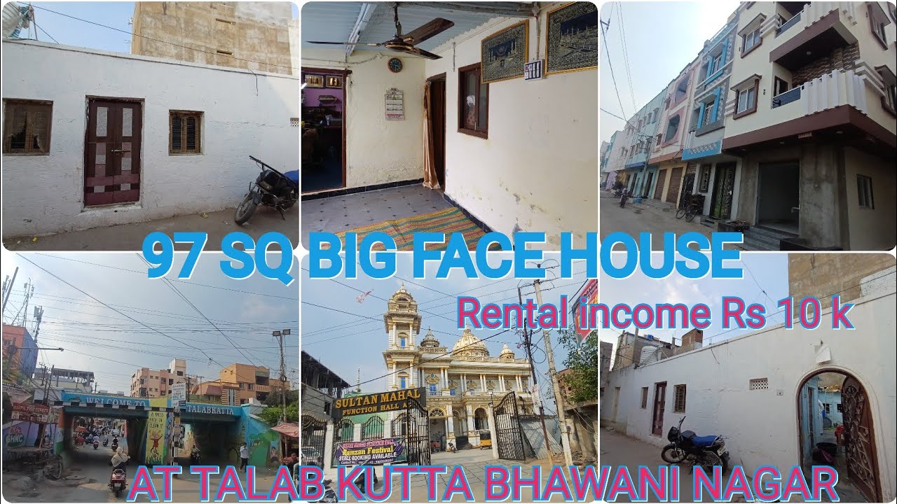 owner 7981874558 ) Big face 97 sq house at talab kutta with rental income Rs 10 k  Rs 49 lakhs