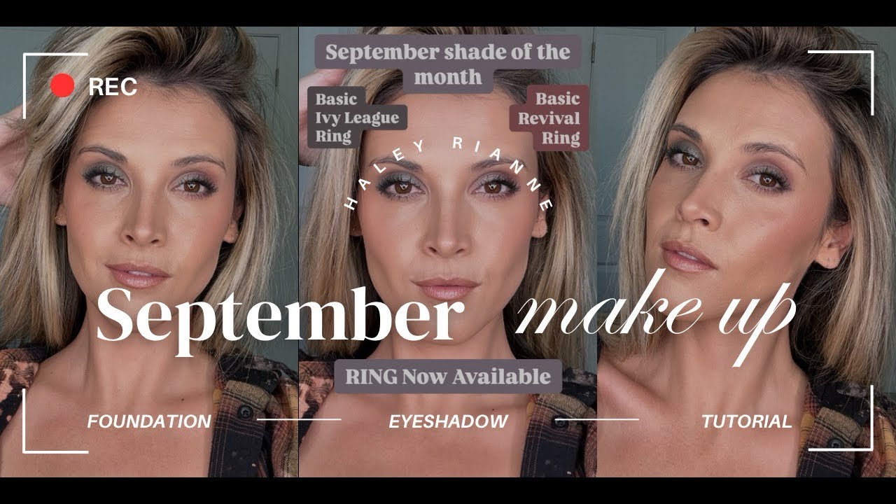 September Cream foundation and eyeshadow tutorial