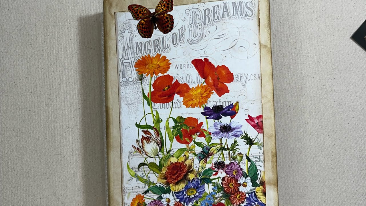 Floral Garden Junk Journal Flip Through
