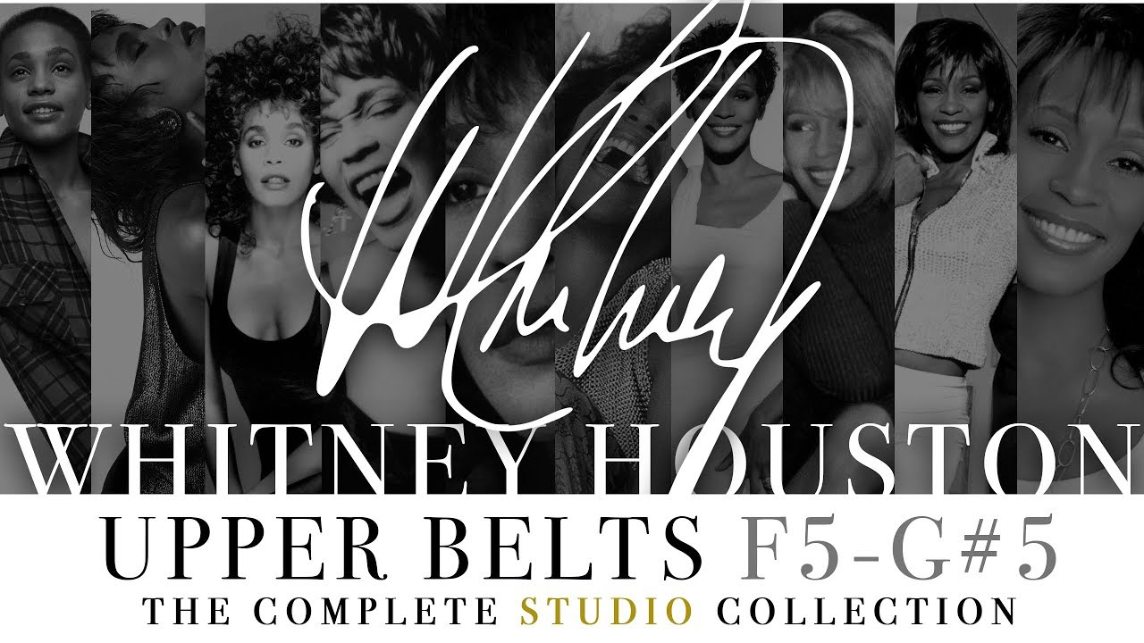 Whitney Houston: Upper Belts Collection (Studio: F5-G#5)