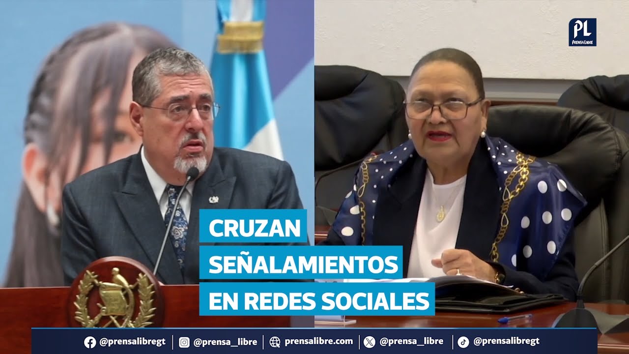 Arévalo cruza señalamientos con Consuelo Porras en redes sociales debido a ataques contra PNC