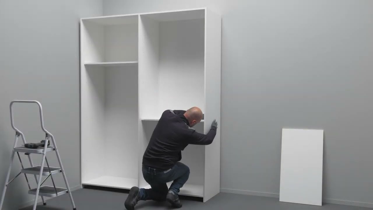Wardrobe assembling tutorial  - modular construction