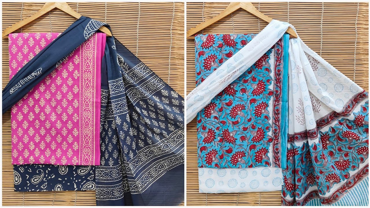 Cotton Suit with Cotton Dupatta | Free Shipping | Best Quality Cotton Suits #shopnow 