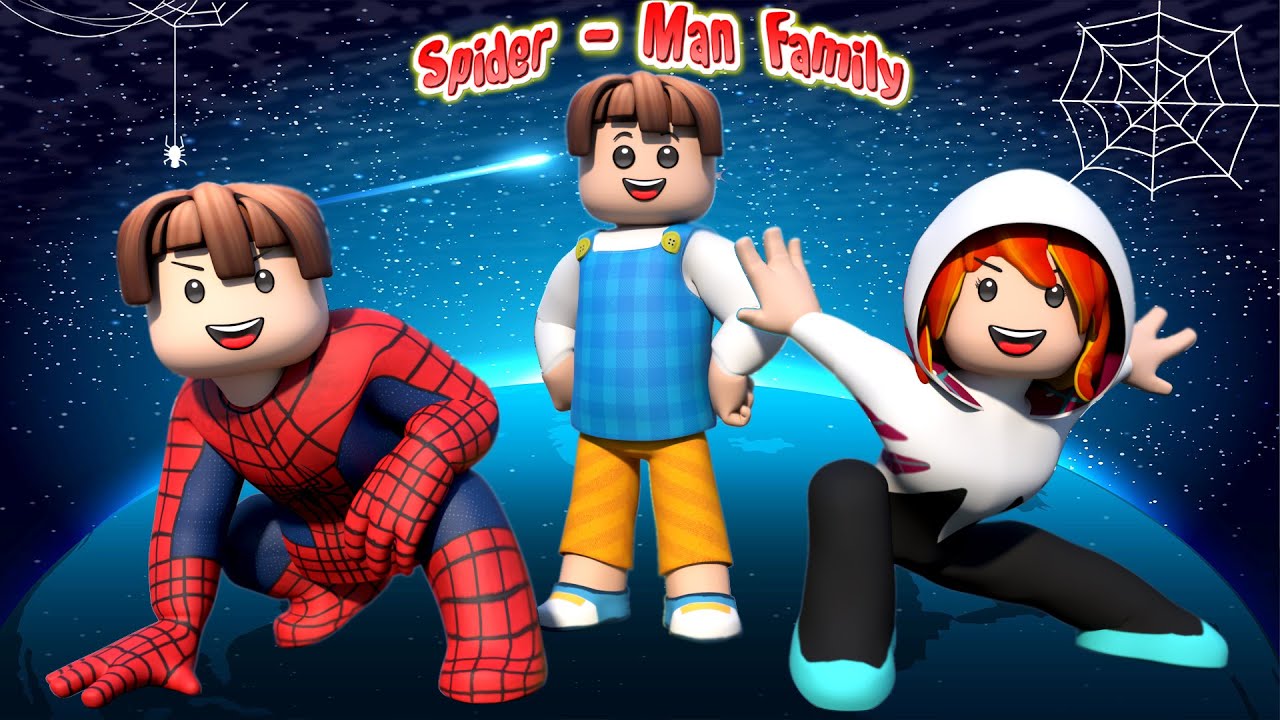 ROBLOX Brookhaven 🏡RP: Spider-Man Family Story - Roblox Animation