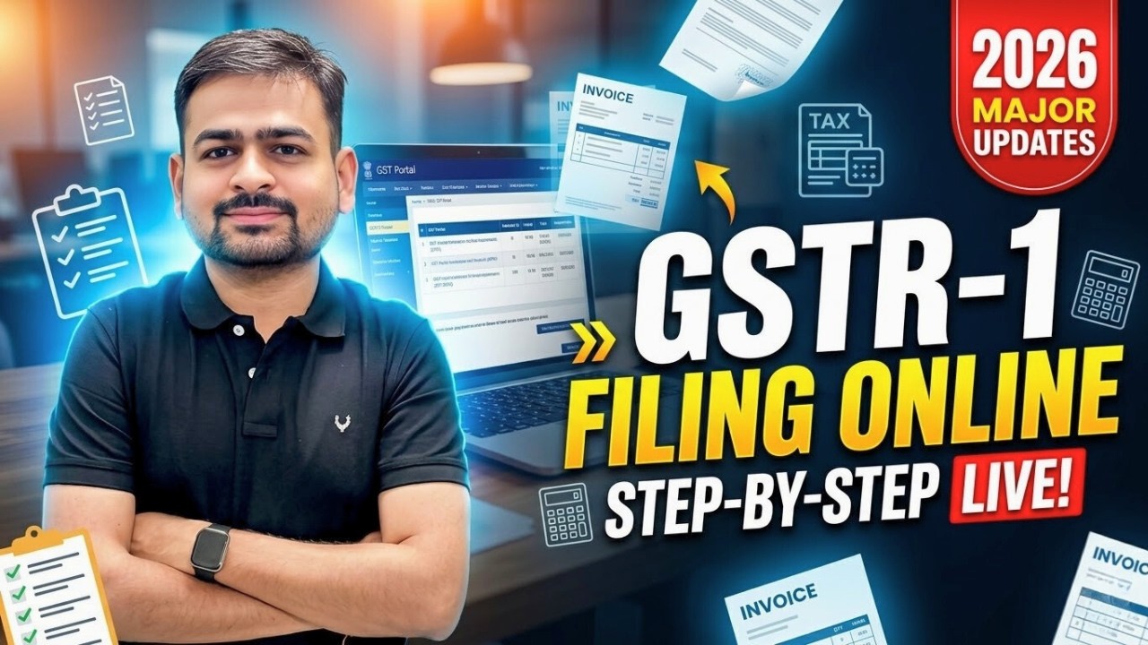 GSTR 1 Return Filing | GSTR1 Kaise Fill Kare | How to File GSTR 1 | GSTR 1 Filing | GST r1 Filling